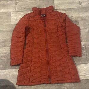 Patagonia Women's Puffer Jacket in Rust